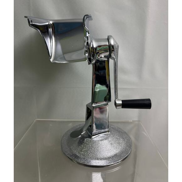 King Kutter VTG Manual Vegetable Fruit Food Processor Stainless Steel 5 Cones - Picture 3 of 11